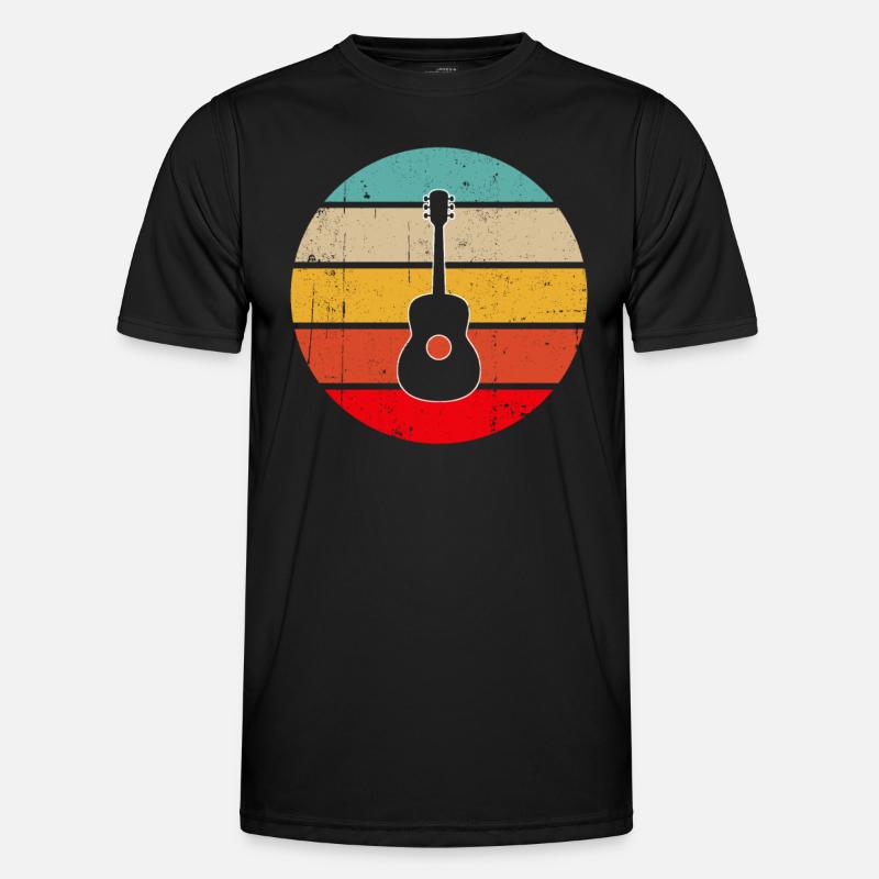 Guitare Rétro T-shirt sport Homme