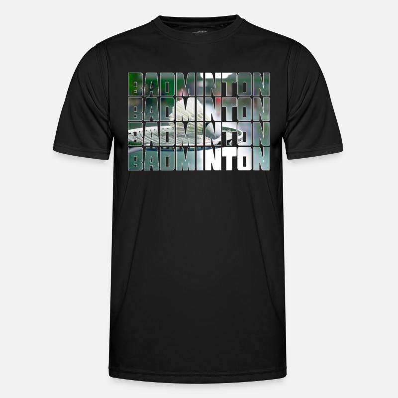 Badminton - Men's Functional T-Shirt - black