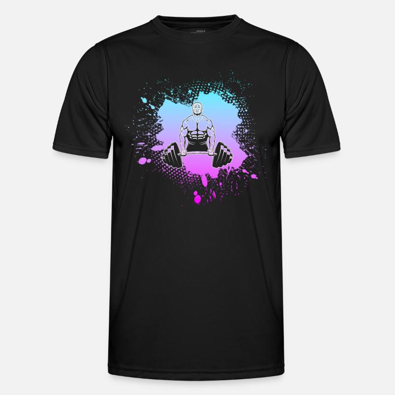 Bodybuilding - Men's Functional T-Shirt - black