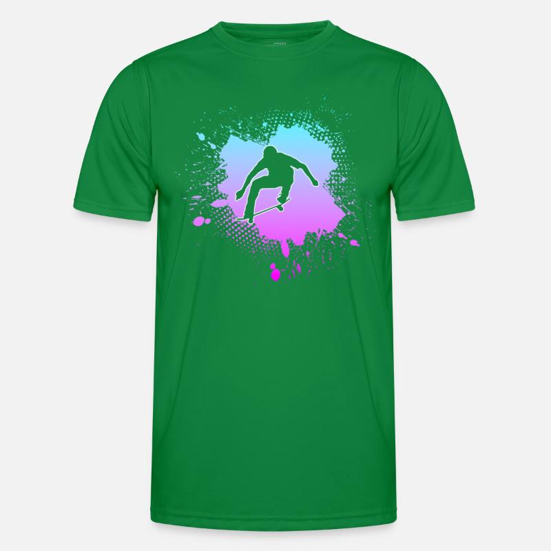 patinage T-shirt sport Homme