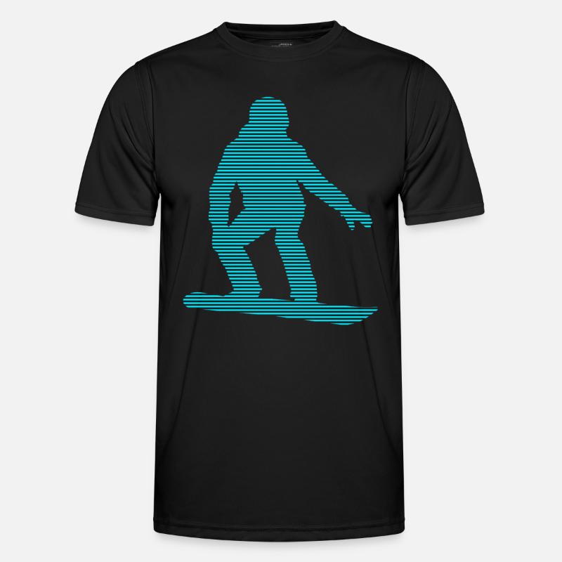 Snowboarding Men's Functional T-Shirt