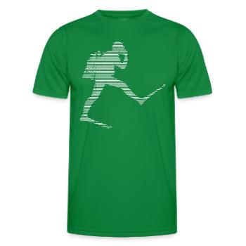 Dive - Men's Functional T-Shirt - kelly green - Front - AI Model Male 178 dark (178cm)