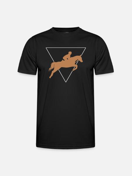 Equitation - Men's Functional T-Shirt - black
