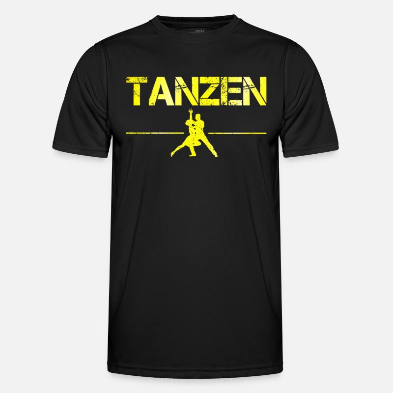 Tanzen Männer Funktions-T-Shirt