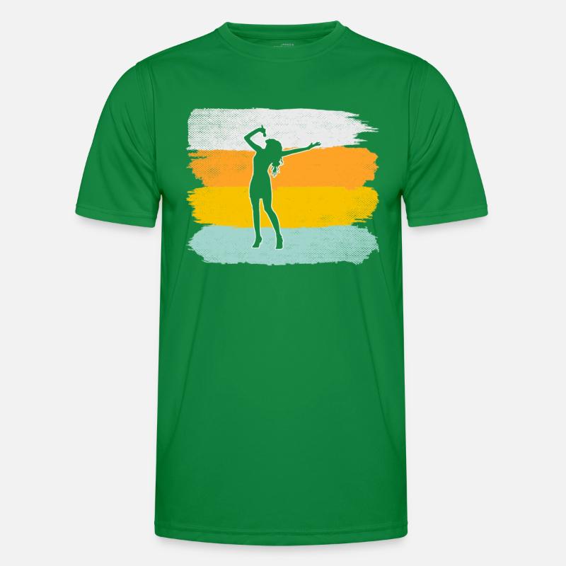 Singing Retro Men's Functional T-Shirt