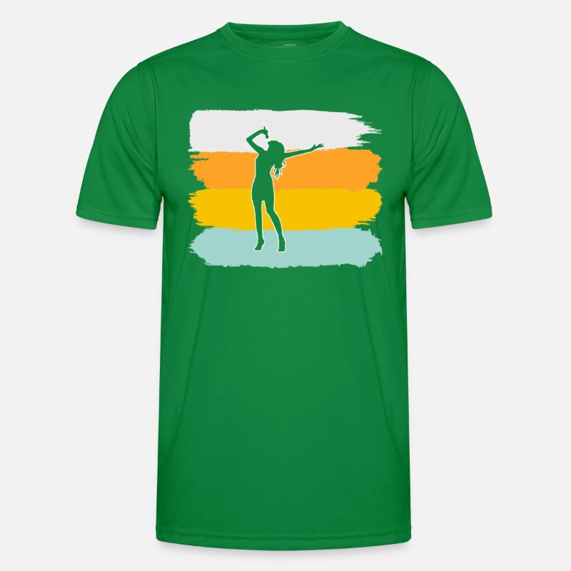 Singing Retro Men's Functional T-Shirt