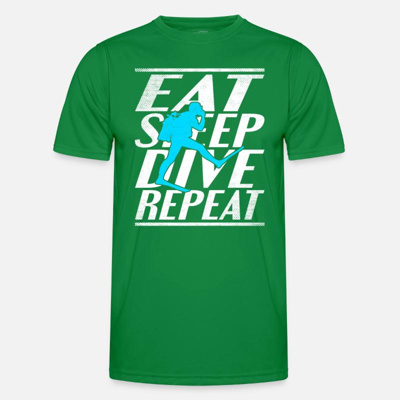Alimentation Sommeil Plongée T-shirt sport Homme