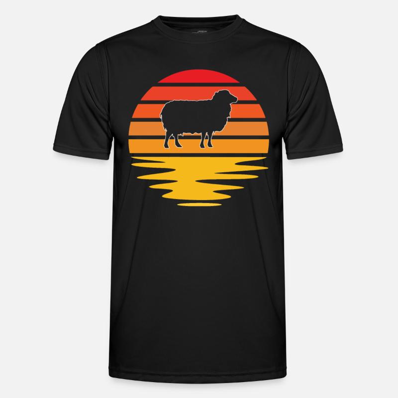 Mouton Rétro T-shirt sport Homme