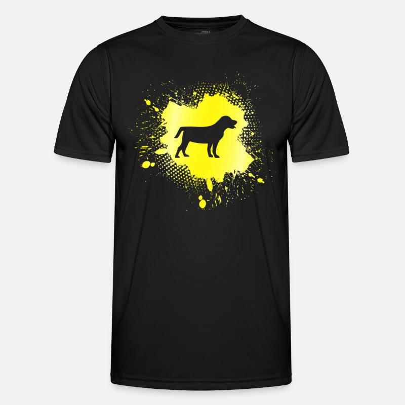Hund Männer Funktions-T-Shirt