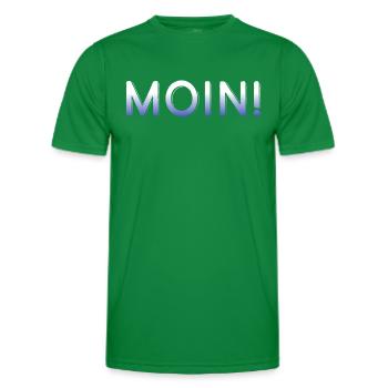 Lune - T-shirt sport Homme - vert - Devant - AI Model Male 178 dark (178cm)