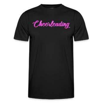 Cheerleading - T-shirt sport Homme - noir - Devant - AI Model Male 178 dark (178cm)