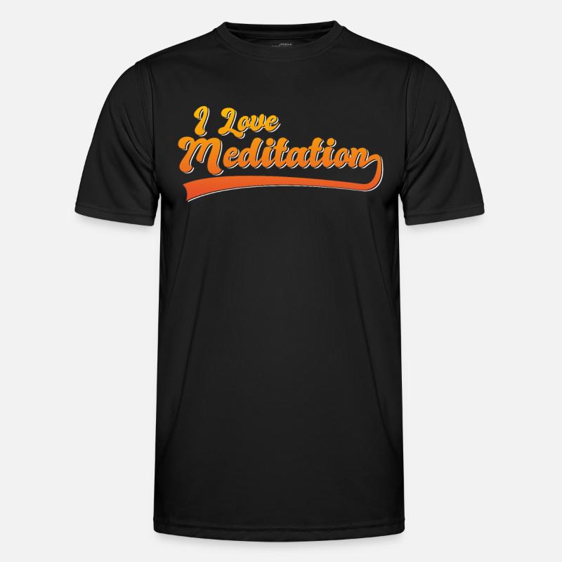 J’aime la méditation T-shirt sport Homme