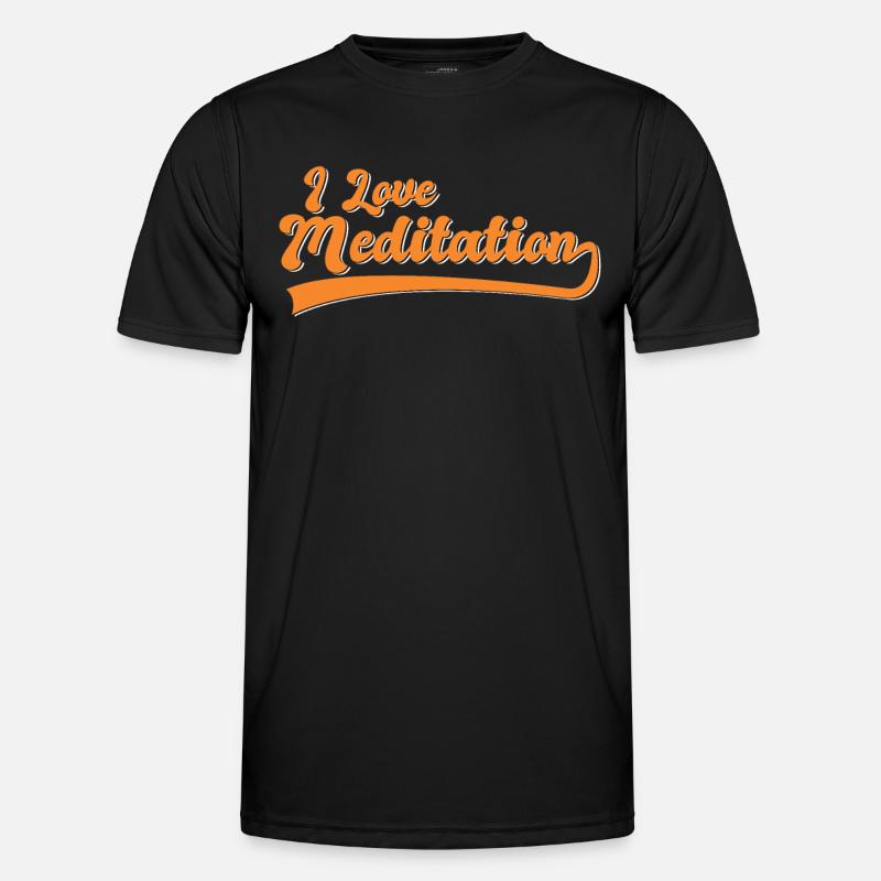 J’aime la méditation T-shirt sport Homme