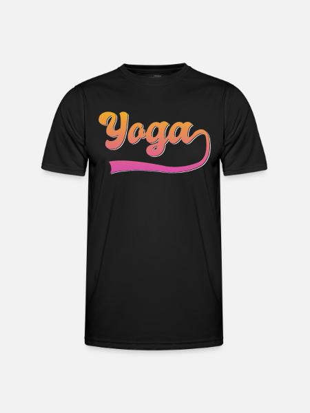 Yoga - T-shirt sport Homme - noir