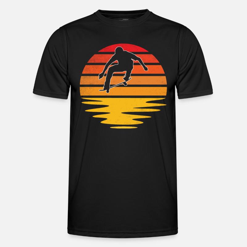 Skating Retro Men's Functional T-Shirt