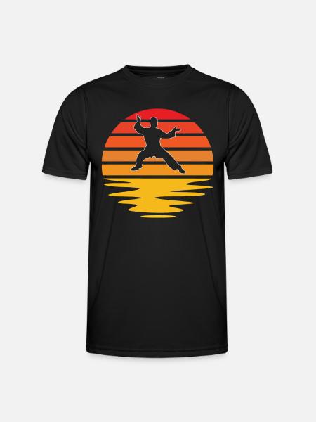 Martial Arts Retro - Men's Functional T-Shirt - black
