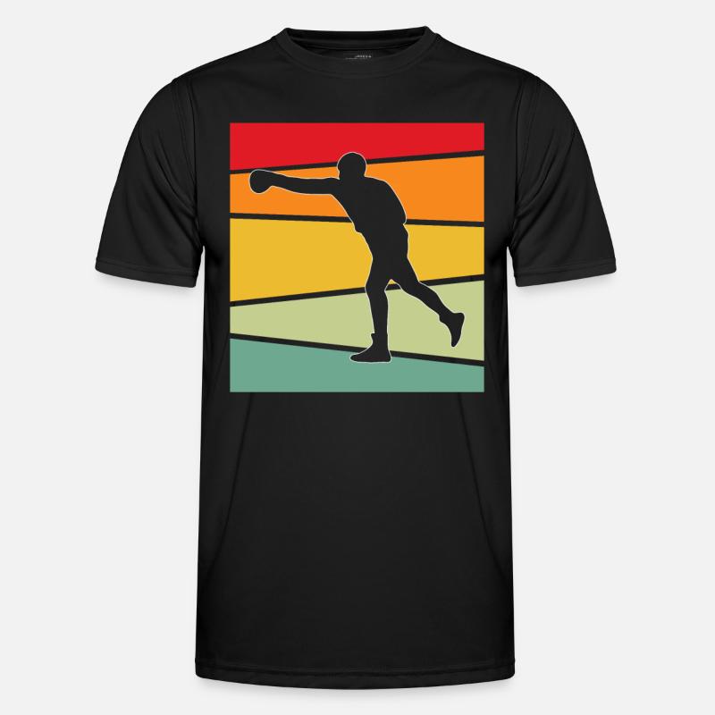 Boxing Retro - Men's Functional T-Shirt - black