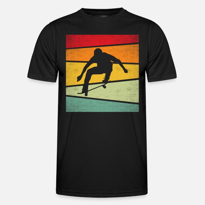 Skating Retro Men's Functional T-Shirt