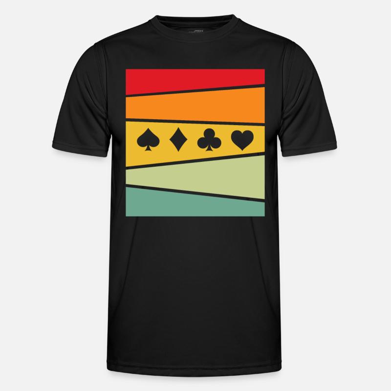 Poker Rétro T-shirt sport Homme
