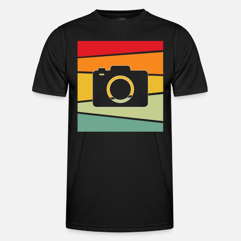 Caméra Rétro T-shirt sport Homme