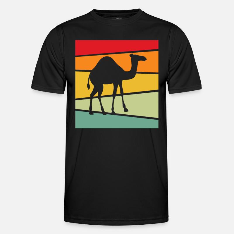 Dromedary Retro Men's Functional T-Shirt