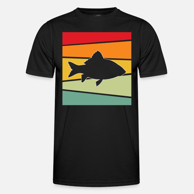 Poisson Rétro T-shirt sport Homme