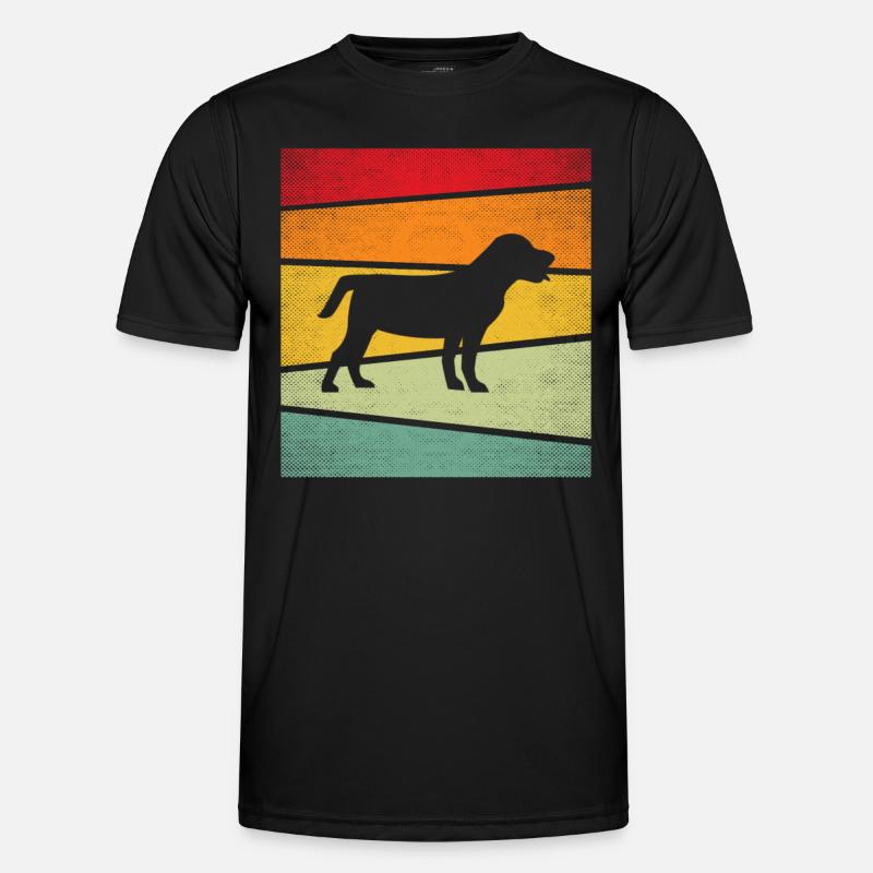 Chien Rétro T-shirt sport Homme