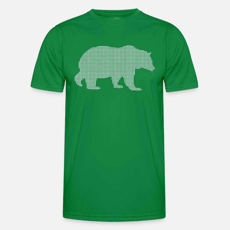 Bär Männer Funktions-T-Shirt