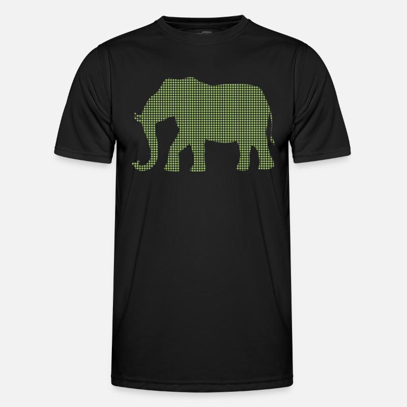 Elefant Männer Funktions-T-Shirt