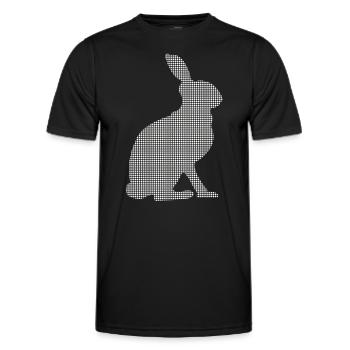 Hare - Men's Functional T-Shirt - black - Front - AI Model Male 178 dark (178cm)