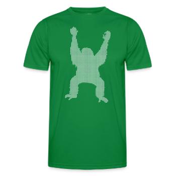 Orang-outan - T-shirt sport Homme - vert - Devant - AI Model Male 178 dark (178cm)