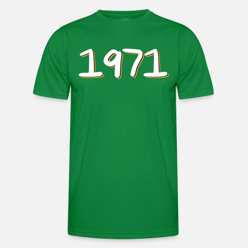 1971 Geburtstag Männer Funktions-T-Shirt