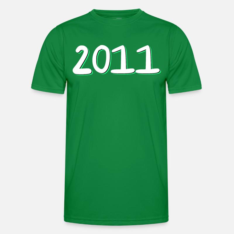 2011 Anniversaire T-shirt sport Homme