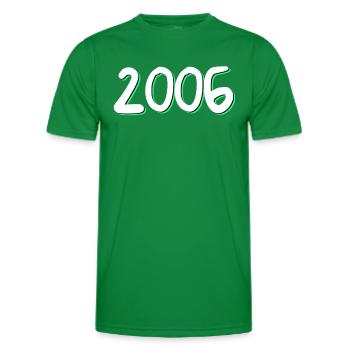 2006 Geburtstag - Männer Funktions-T-Shirt - Kelly Green - Vorne - AI Model Male 178 dark (178cm)