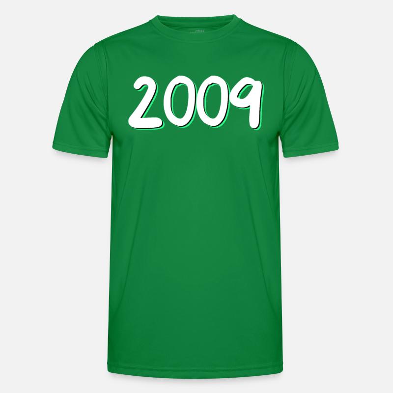 2009 Geburtstag Männer Funktions-T-Shirt