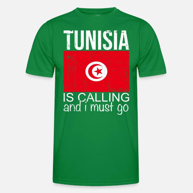 Tunisia Men's Functional T-Shirt