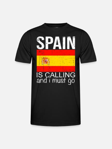 Spain Saying - Men's Functional T-Shirt - black