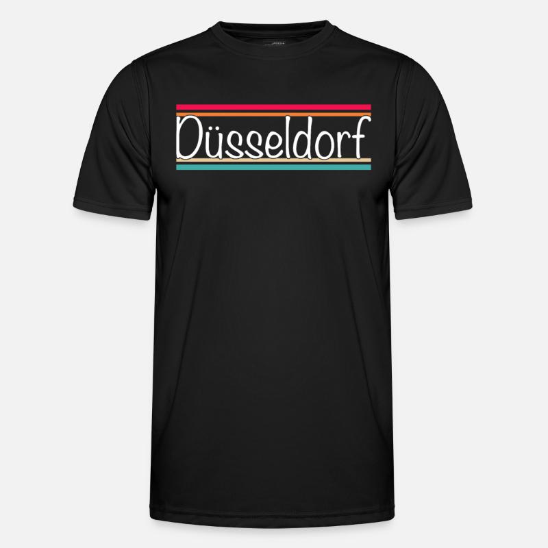 Dusseldorf - Men's Functional T-Shirt - black