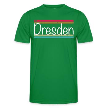 Dresde - T-shirt sport Homme - vert - Devant - AI Model Male 178 dark (178cm)
