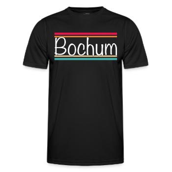Bochum - T-shirt sport Homme - noir - Devant - AI Model Male 178 dark (178cm)