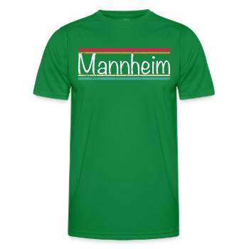 Mannheim - Men's Functional T-Shirt - kelly green - Front - AI Model Male 178 dark (178cm)