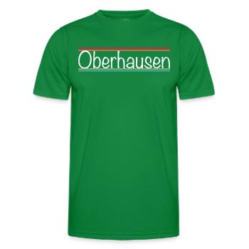 Oberhausen - Männer Funktions-T-Shirt - Kelly Green - Vorne - AI Model Male 178 dark (178cm)