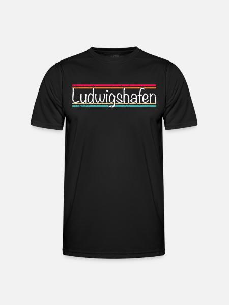 Ludwigshafen - Men's Functional T-Shirt - black
