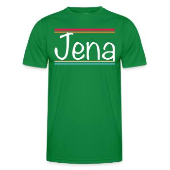 Jena - Männer Funktions-T-Shirt - Kelly Green - Vorne - AI Model Male 178 dark (178cm)