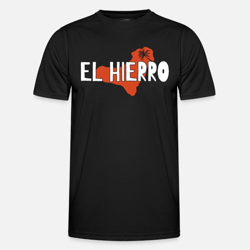 El hierro - Men's Functional T-Shirt - black