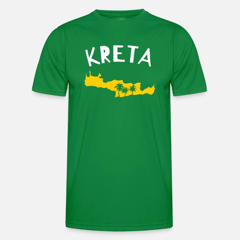 Kreta Männer Funktions-T-Shirt