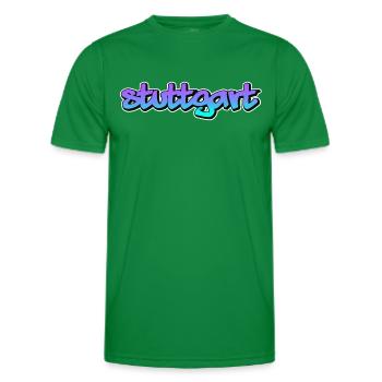 Stuttgart - Men's Functional T-Shirt - kelly green - Front - AI Model Male 178 dark (178cm)