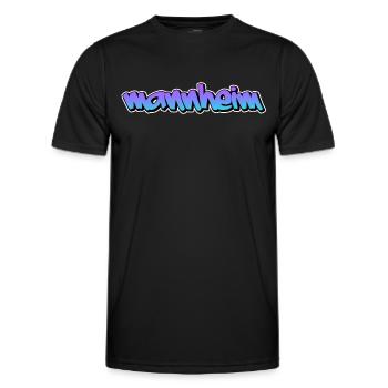 Mannheim - T-shirt sport Homme - noir - Devant - AI Model Male 178 dark (178cm)