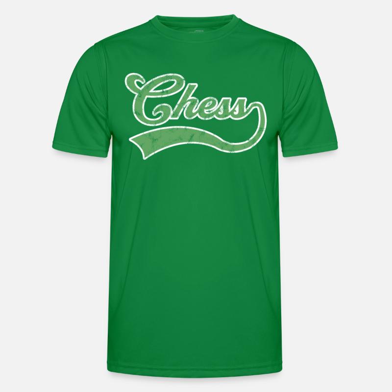 Chess Lettering Men's Functional T-Shirt