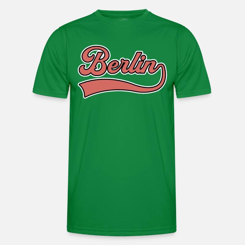 Berlin lettering Men's Functional T-Shirt